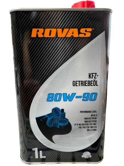 Моторне мастило трансмісійне Rovas 80w90 1 л (GI5)