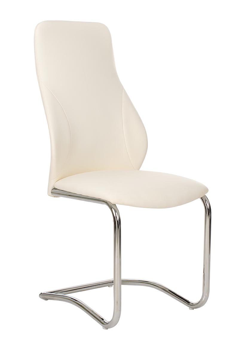 Стул обеденный Vetro Mebel S-103 металл хромированный Белый