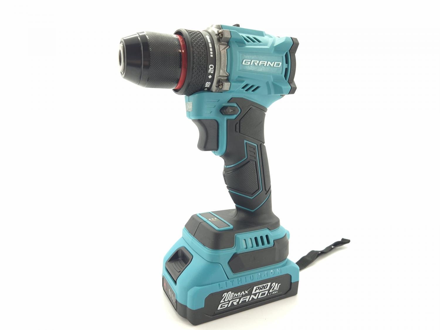 Дрель аккумуляторная Grand ДА-20/2 BL PRO