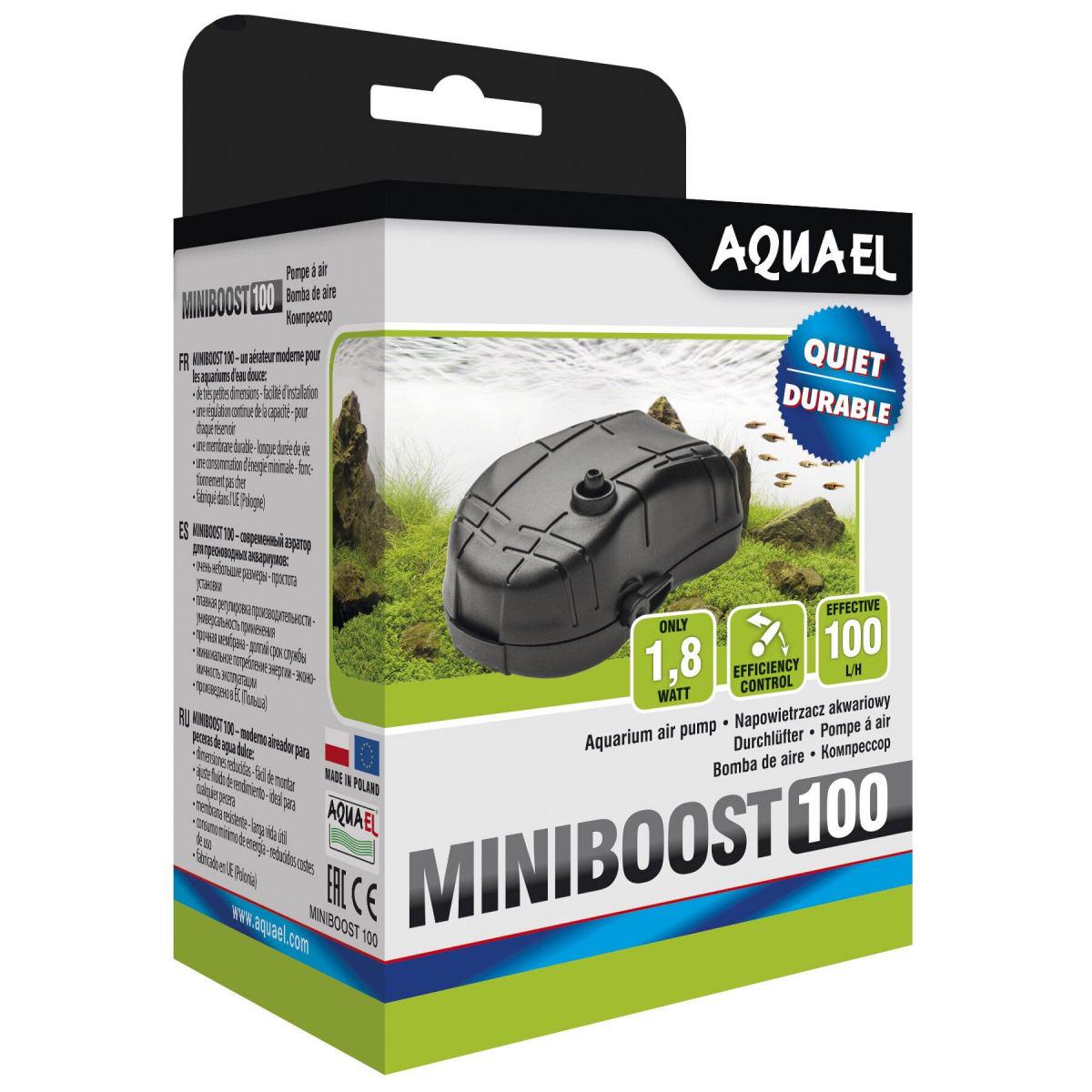 Компрессор Aquael Miniboost 100 для аквариума до 100 л (115316)