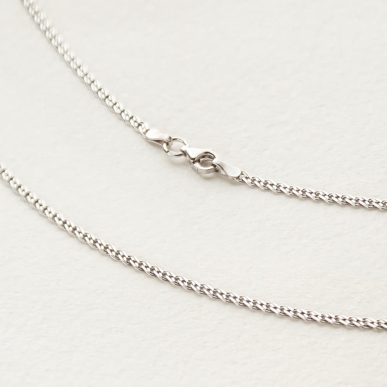 Цепочка серебряная на шею тонкое плетение Нонна