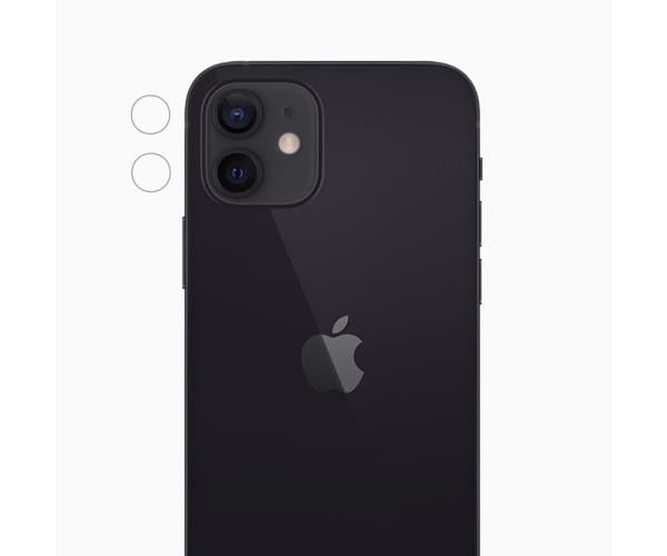 Защитное стекло Tempered Glass 0,3 мм 2.5D на камеру для Apple iPhone 12 Transparent