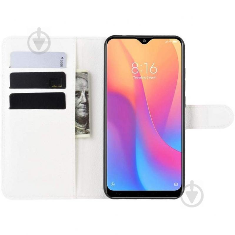 Чехол-книжка Litchie Wallet для Xiaomi Redmi 8A White (hub_AEcS97114) - фото 4