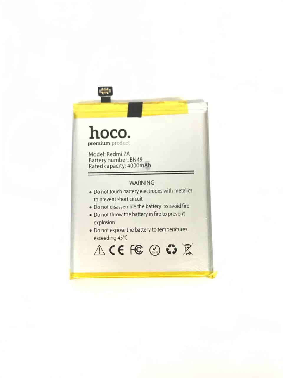 Аккумулятор Hoco для Xiaomi Redmi 7A/BN49 4000 mAh (000545127)