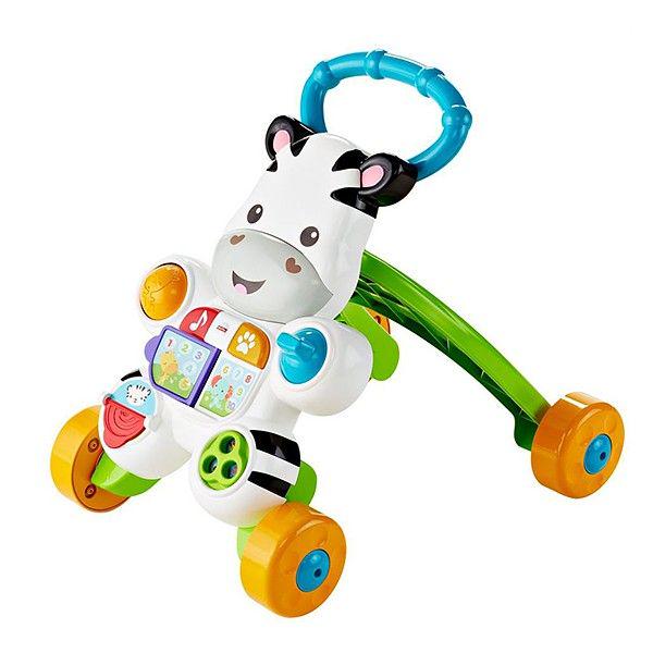 Ходунки интерактивные Fisher Price Зебра DLD80 (39914) - фото 1