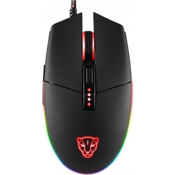 Мышь Motospeed V50 RGB Backlight Gaming Black - фото 1