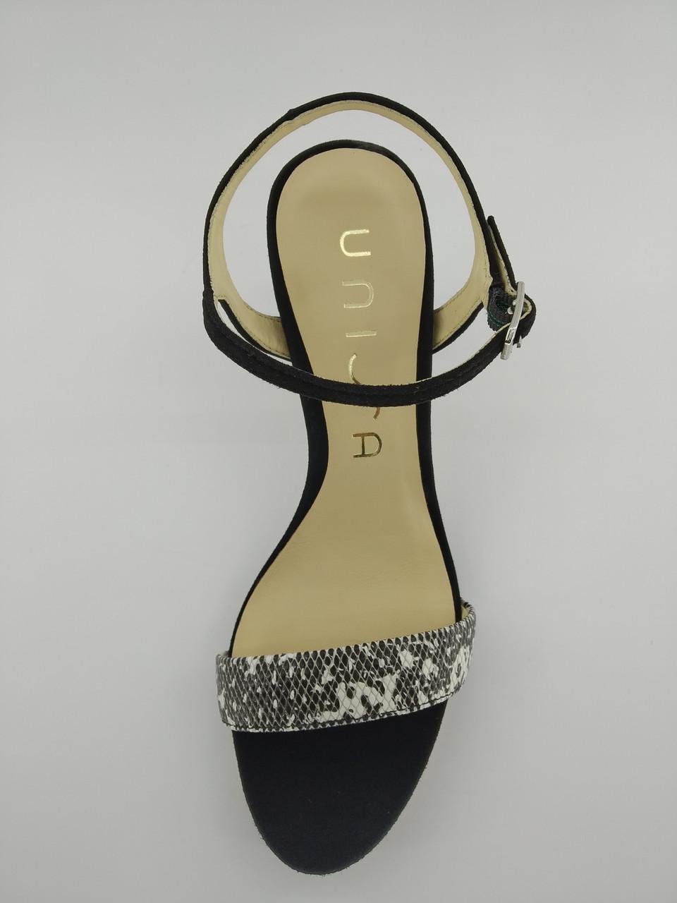 Босоніжки жіночі на шпильці Unisa №017 р. 37/24 см Чорний (985137003) - фото 5 Босоніжки жіночі на шпильці Unisa №017 р. 37/24 см Чорний (985137003) - фото 5