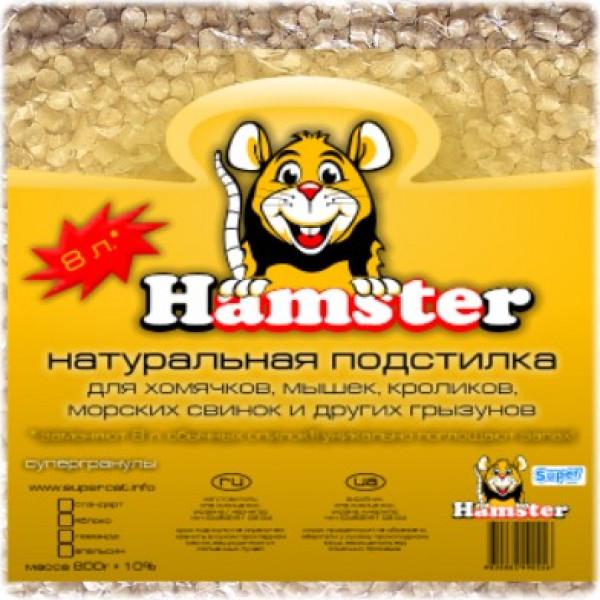 Гигиенический наполнитель Super Cat Подстилка-гранулят Hamster Стандарт (4902560)