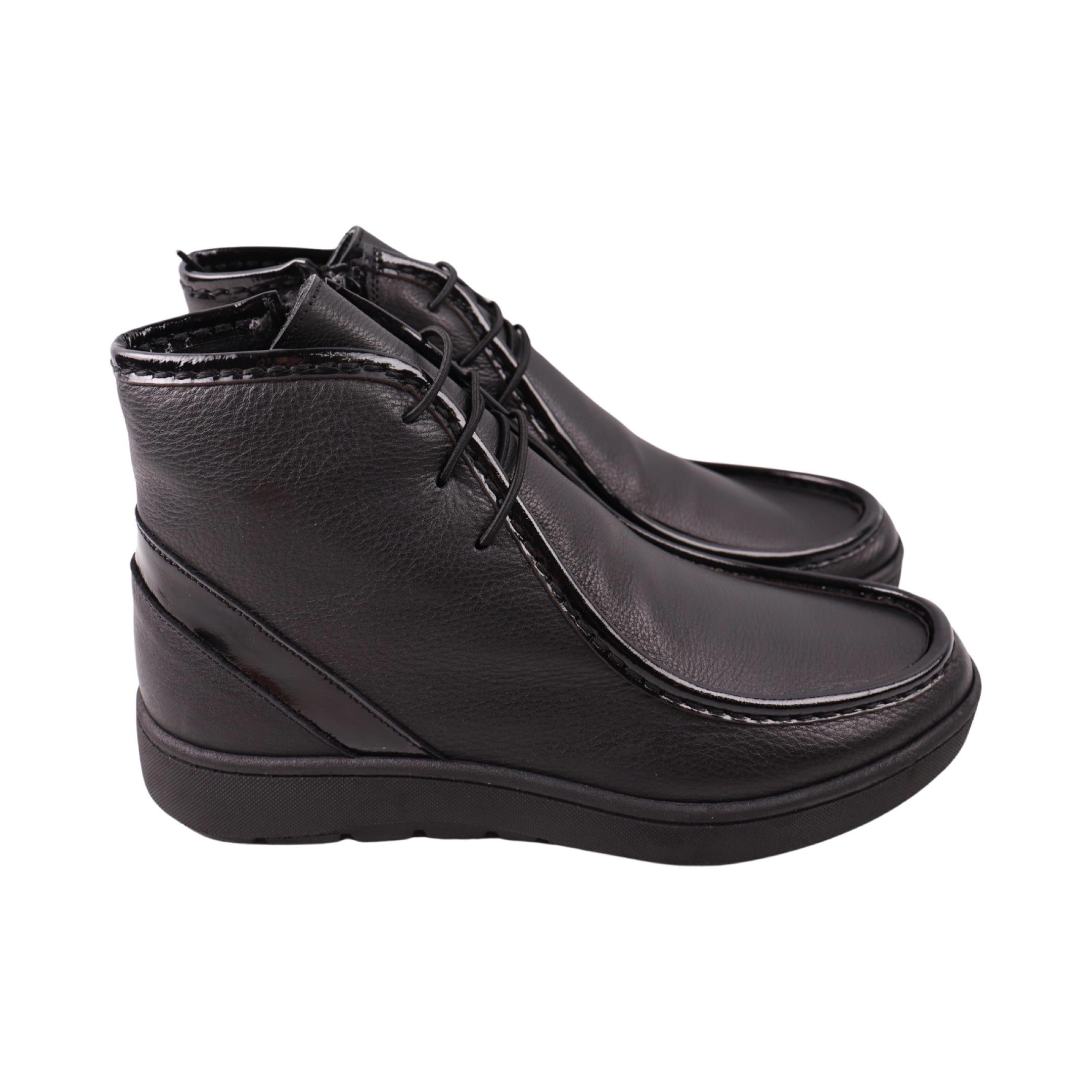 Ботинки женские Kesim натуральная кожа р. 39 Черный (210-23DHC)