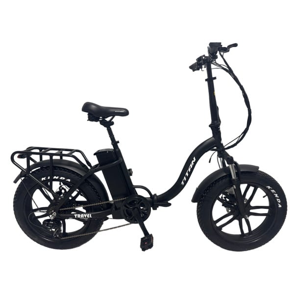 Електрофетбайк складаний Drive Compact 20,4" 13-рама" 500w 48v 12ah 2025 Чорний (9fb41158)