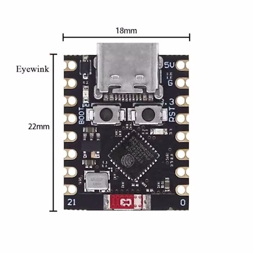 Модуль ESP32-C3 SuperMini Wi-Fi Bluetooth (38986407) - фото 4