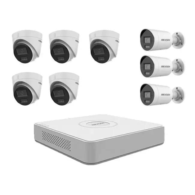 Комплект IP видеонаблюдения Hikvision KIT-DS0229