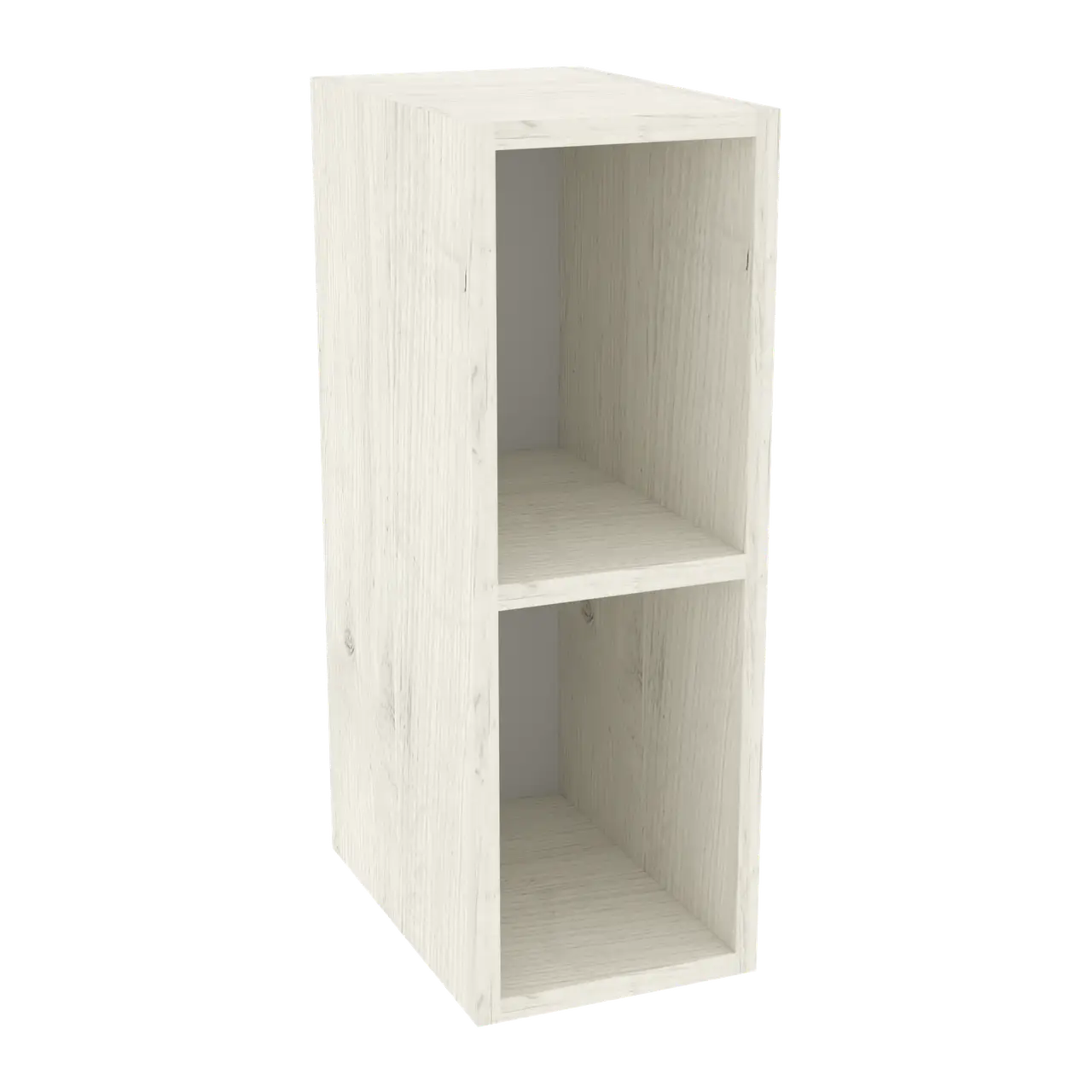 Полка навесная Континент К 18 20х30х57 см Дуб крафт белый