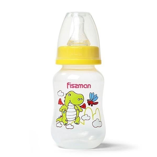 Пляшечка для годування Fissman 125 мл Жовтий (6873)