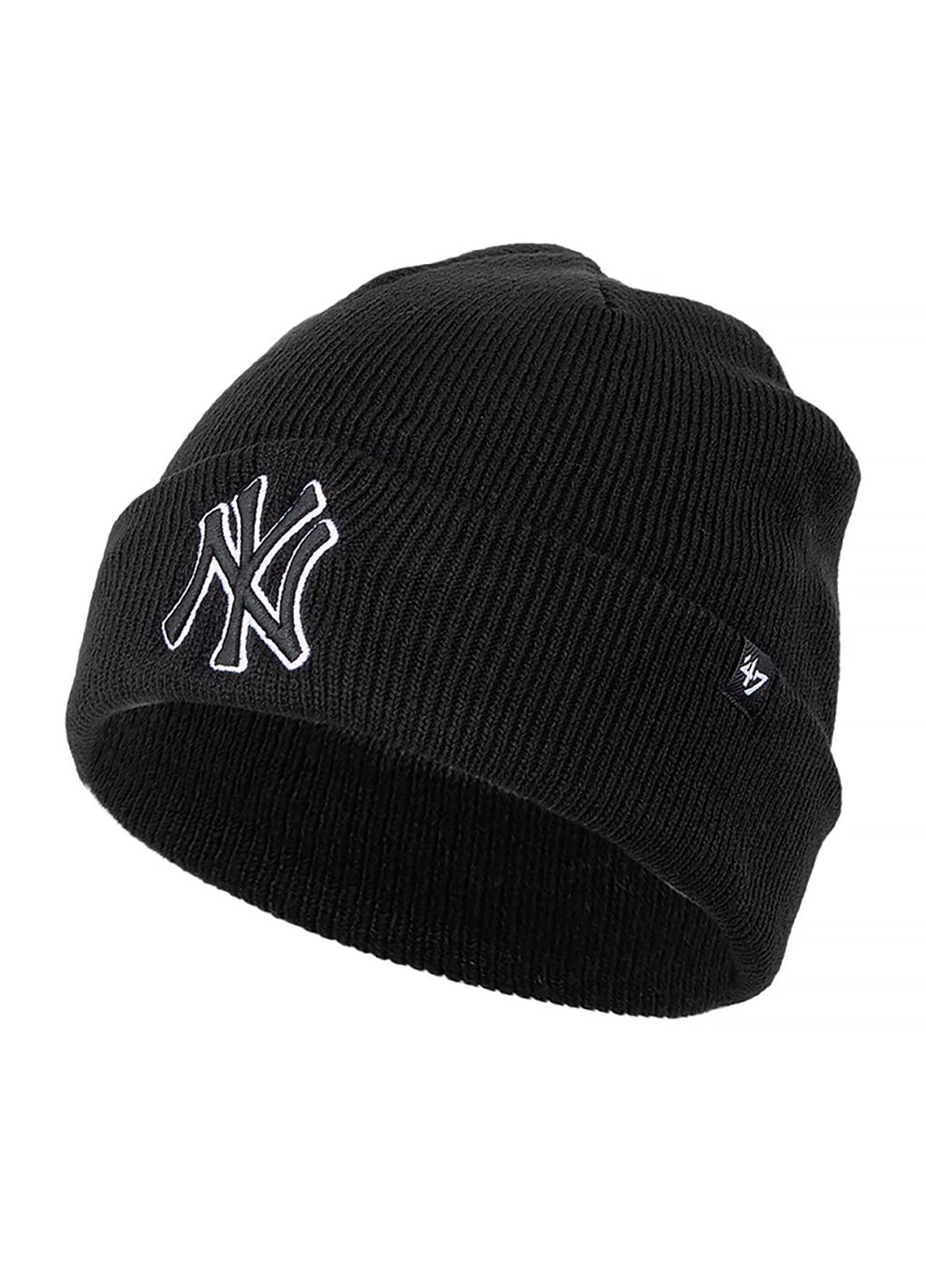 Шапка мужская 47 Brand MLB NY YANKEES RAISED One size Черный (B-RKN17ACE-BKF)