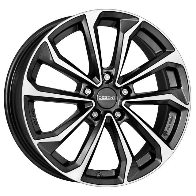 Диски литые Dezent KS 7x17 5x114,3 ET48,5 DIA67,1 Gun Metal Polished (1002141136)