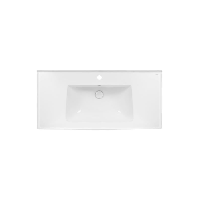 Раковина Q-tap Albatross 5C с донным клапаном White (QT01115100CW)