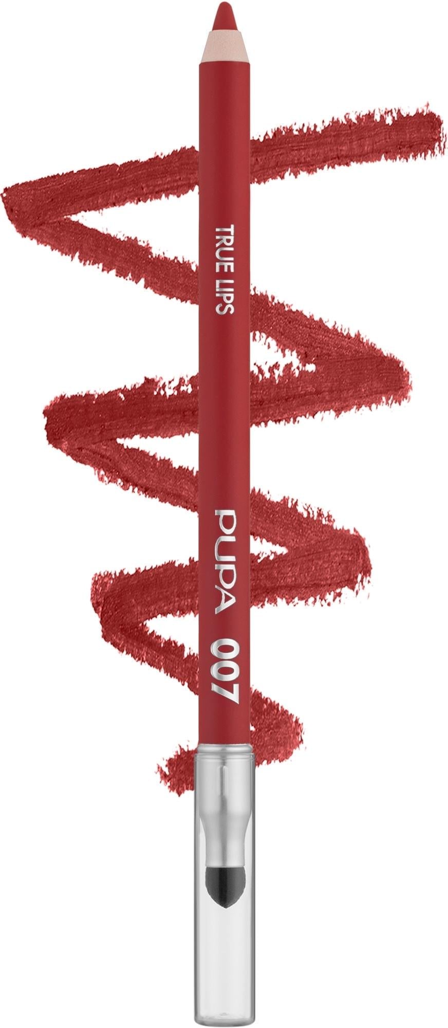 Карандаш для губ Pupa True lips 1,2 г №07 Shoking Red (382013)