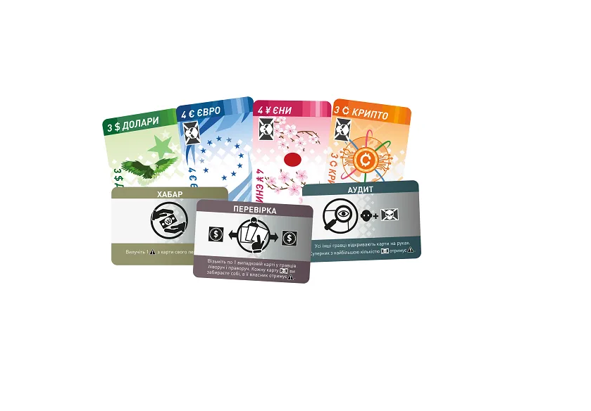 Настільна гра БРУДНІ ГРОШІ (LOB2213UA) - фото 3 Настільна гра БРУДНІ ГРОШІ (LOB2213UA) - фото 3