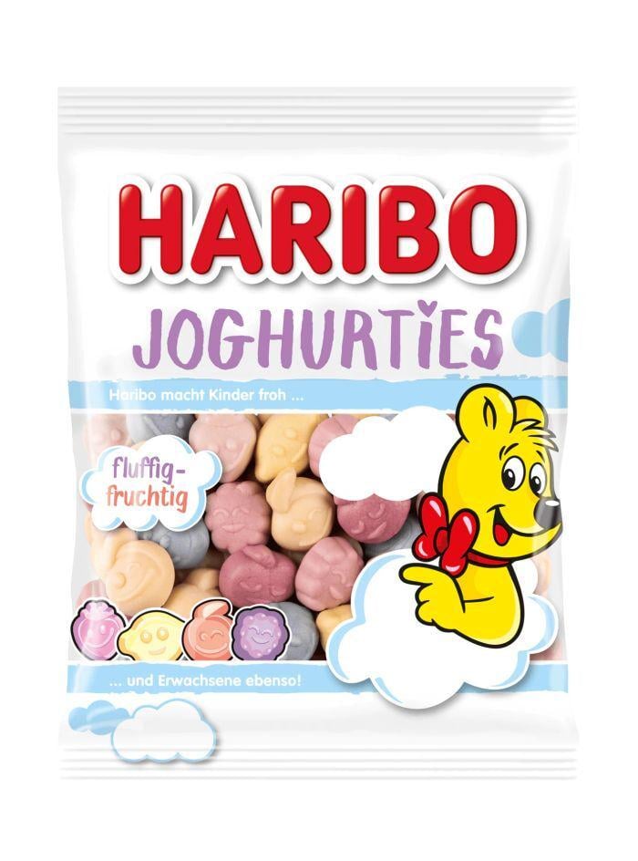 Жевательные конфеты Haribo Joghurties с фруктово-йогуртовым вкусом 160 г