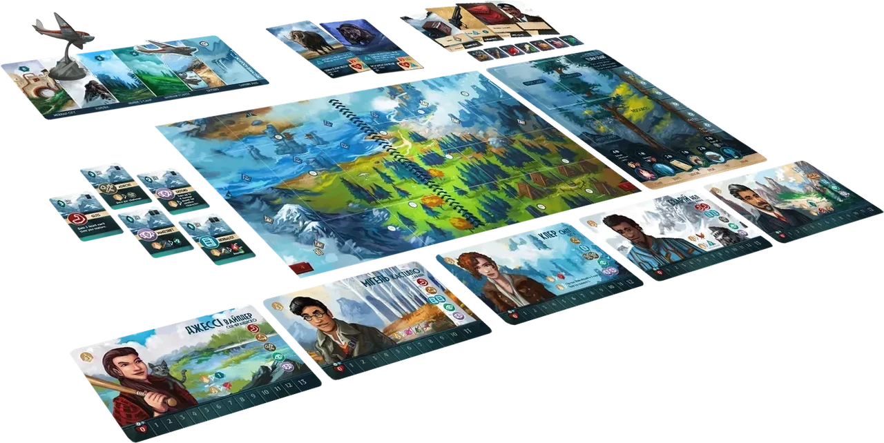 Настільна гра Games 7 Days Сплячі Боги. Далекі небеса. Колекційне видання (2625676293) - фото 3