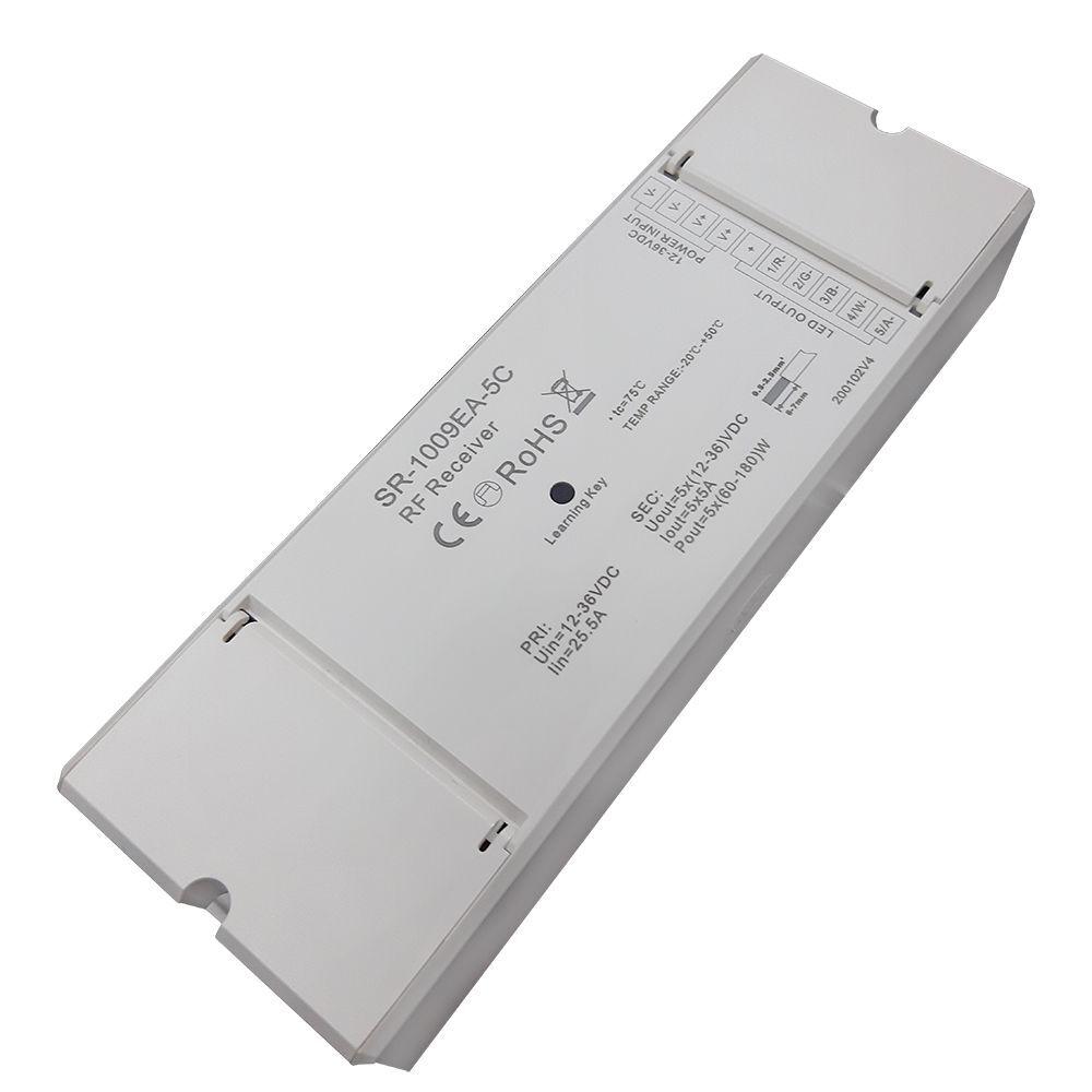 Контроллер-приемник LED SR-1009EA-5C RGBW-CCT 5CH (16715)