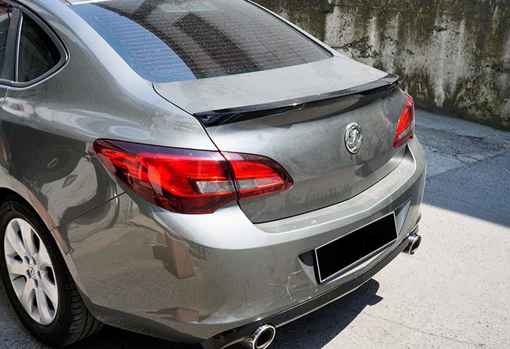 Спойлер DPT V-1 SD глянецевый для Opel Astra J 2009-2015 Черный (130914)