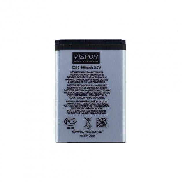 Аккумулятор Aspor для Samsung X200/E250/E900/C3010/E1080 (AB463446B)