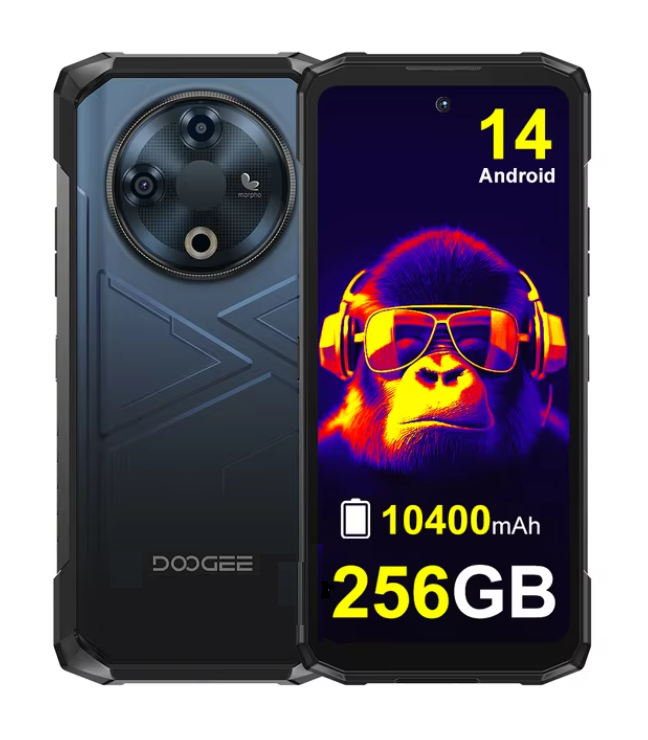 Смартфон Doogee Fire 6 6/256 Gb IP69K NFC тепловизор Blue (23335536)