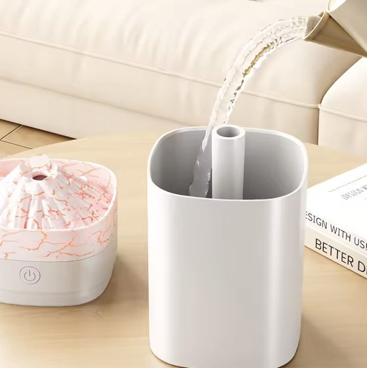 Зволожувач повітря-аромалампа USB з імітацією полум'я Чорний (29468513) - фото 5 Зволожувач повітря-аромалампа USB з імітацією полум'я Чорний (29468513) - фото 5