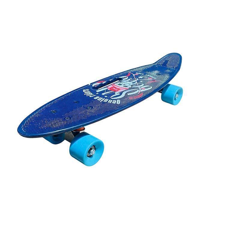 Пенниборд Skull SC20514 24" с ручкой 60х17 см Blue (27437635)