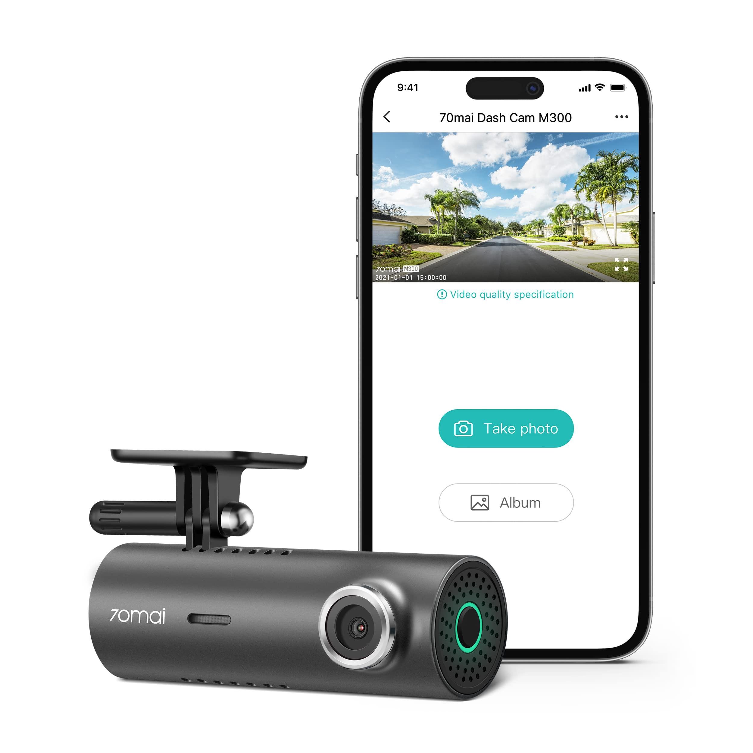Відеореєстратор автомобільний 70mai Mi Dash Cam M300 Global управління зі смартфона Grey (12154343) - фото 5 Відеореєстратор автомобільний 70mai Mi Dash Cam M300 Global управління зі смартфона Grey (12154343) - фото 5