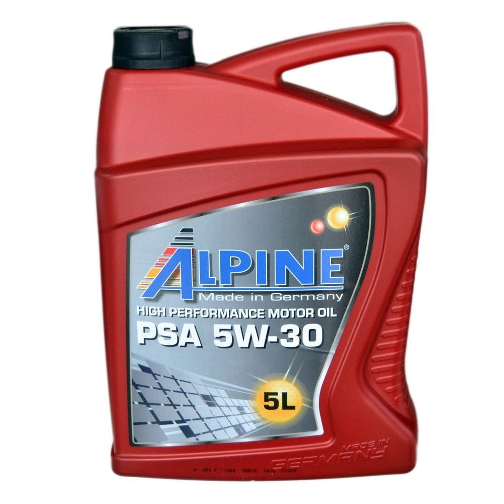 Моторне мастило автомобільне Alpine PSA C2 5W-30 5 л (23443)