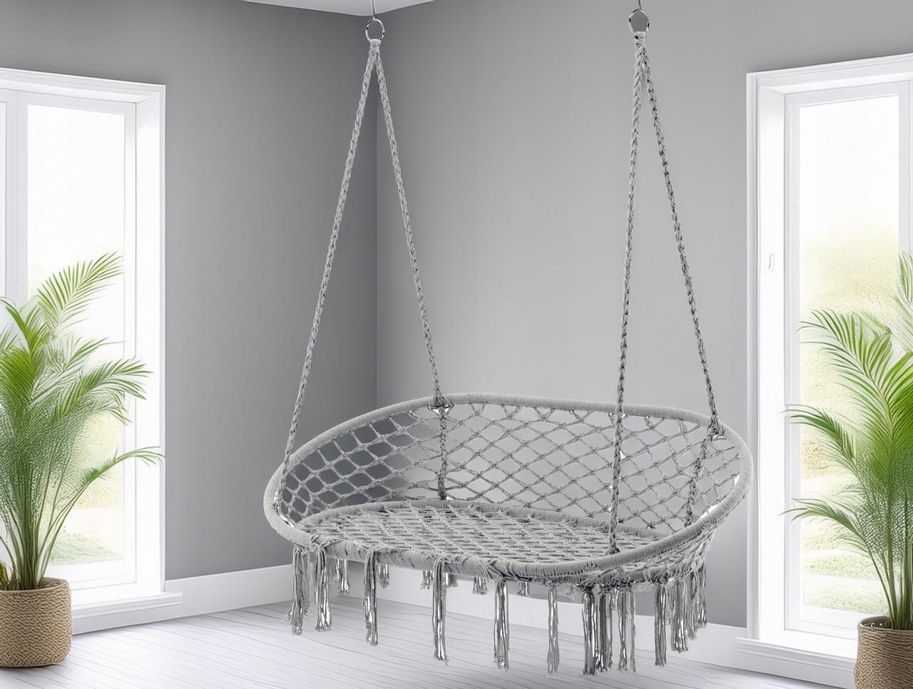 Садовые качели GardenLine Duo Grey