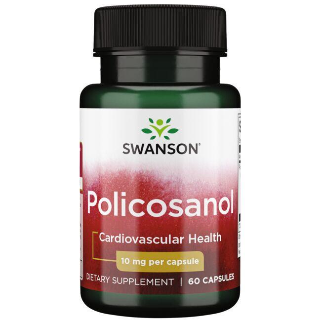 Комплекс для профилактики давления и кровообращения Swanson Ultra Policosanol 10 мг 60 Caps