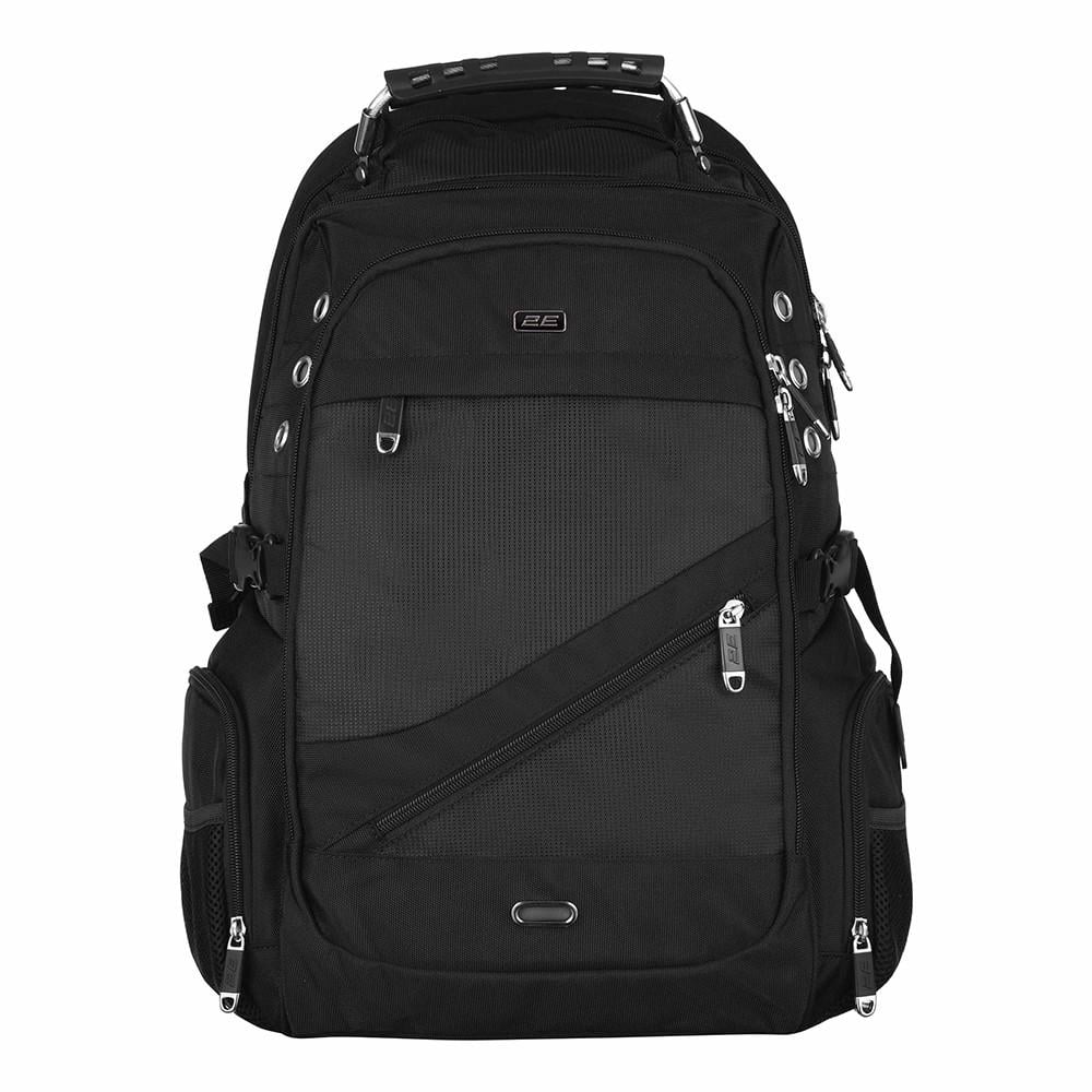 Рюкзак міський 2E Smartpack 16" із вбудованим USB-кабелем Black (iz15638) - фото 6