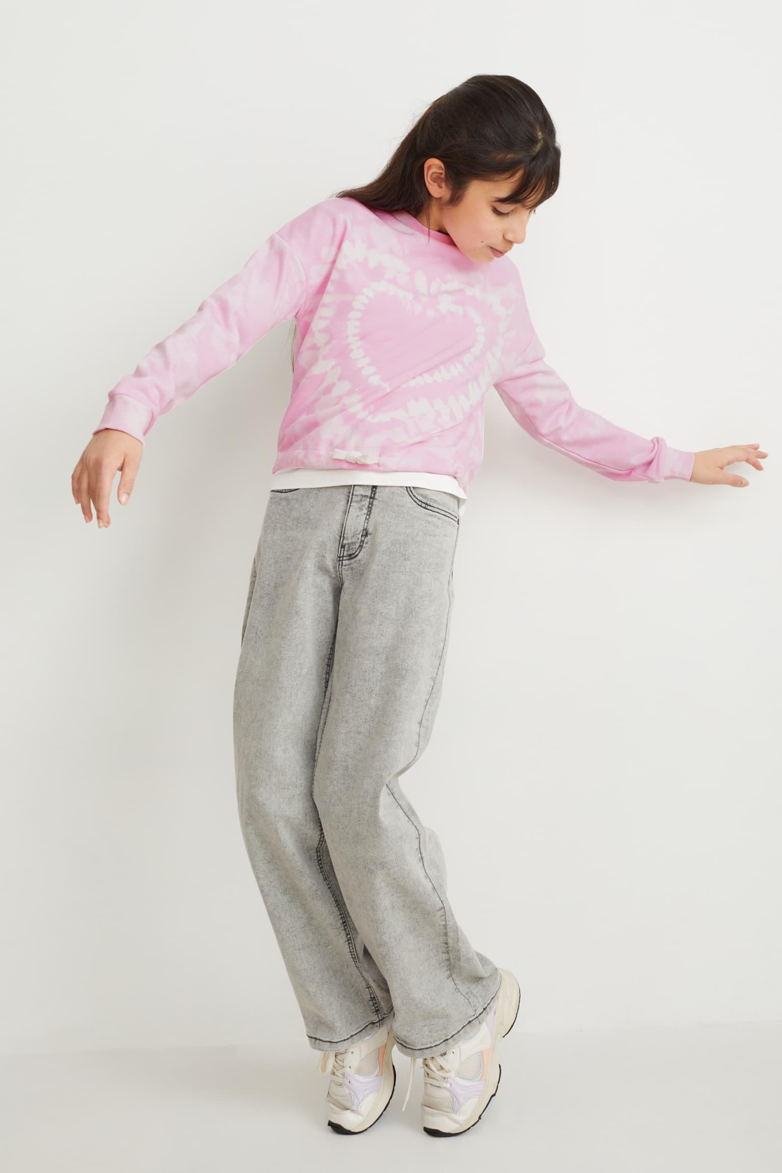 Свитшот для девочки C&A 146-152 Голубой (2195100) - фото 2 Свитшот для девочки C&A 146-152 Голубой (2195100) - фото 2