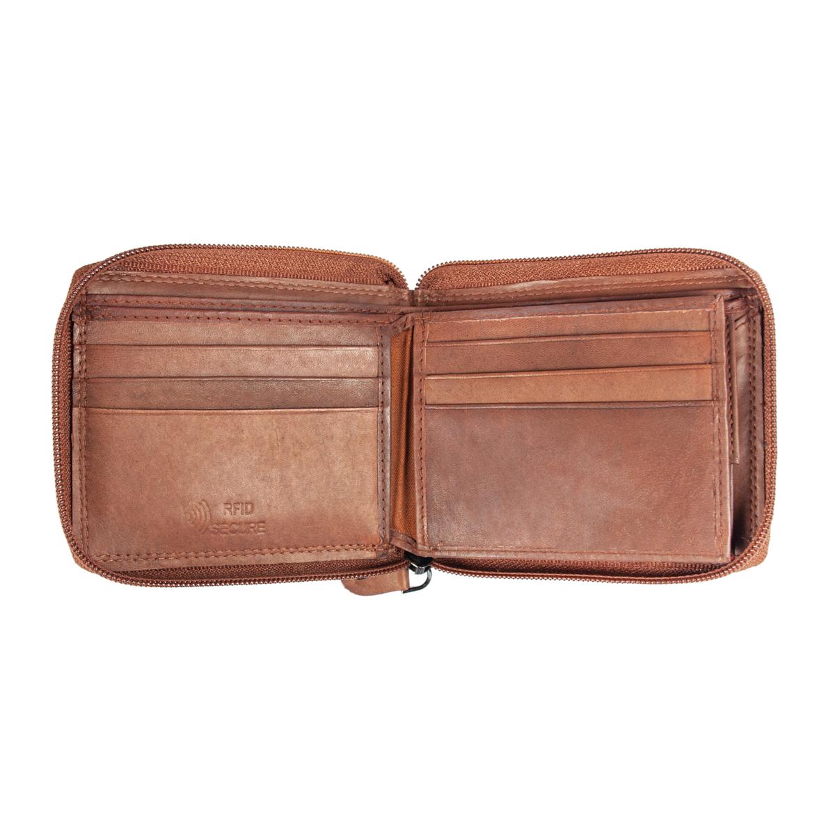 Гаманець шкіряний чоловічий JCB NC38 Tan (JCB NC38MN TAN) - фото 2