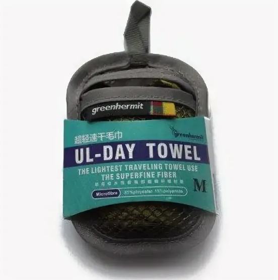 Полотенце Green Hermit Ul-Day Towel 40x60 см Green (10303615)