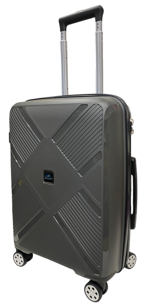 Чемодан маленький Madion nowball 53103 ручная кладь 37 л 2,7 кг S 55x39x21 см Серый