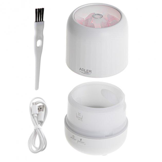 Зволожувач повітря-аромадифузор Adler AD 7968 White (12773926) - фото 3 Зволожувач повітря-аромадифузор Adler AD 7968 White (12773926) - фото 3