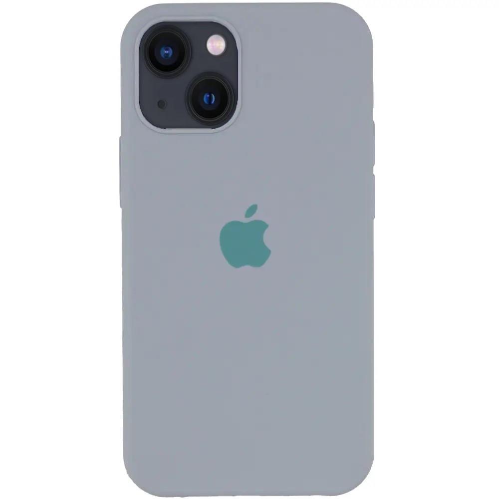 Силиконовый Чехол Накладка Silicone Case для iPhone 13 Mist Blue Силиконовый Чехол Накладка Silicone Case для iPhone 13 Mist Blue