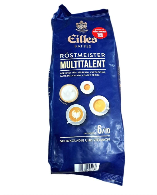 Кава в зернах Eilles Kaffee Multitalent 1 кг 6/10 (13355064)