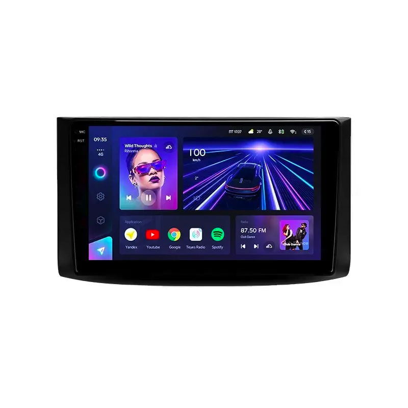 Автомагнитола штатная Teyes для Chevrolet Aveo T250 2006-2012 Android CC3 2K 4/64G Wi-Fi/4G