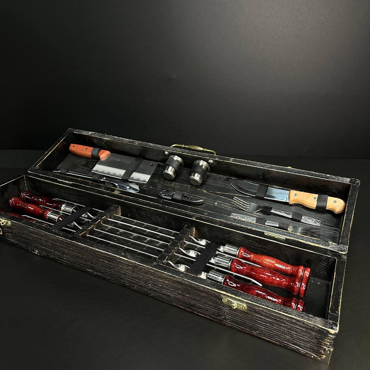 Набор шампуров в кейсе Black Box X-5 S1 - фото 8