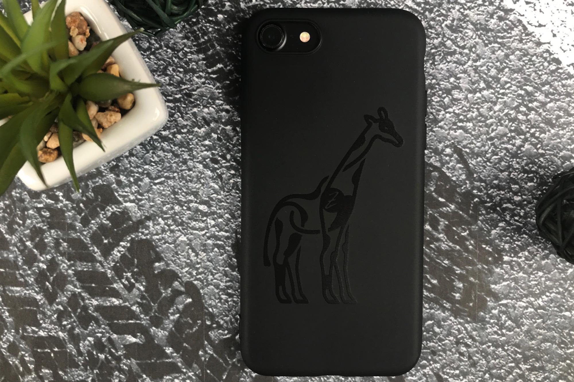 Силиконовый чехол Zorrov для Samsung Galaxy A32 - Giraffe (15500050147123333) - фото 5