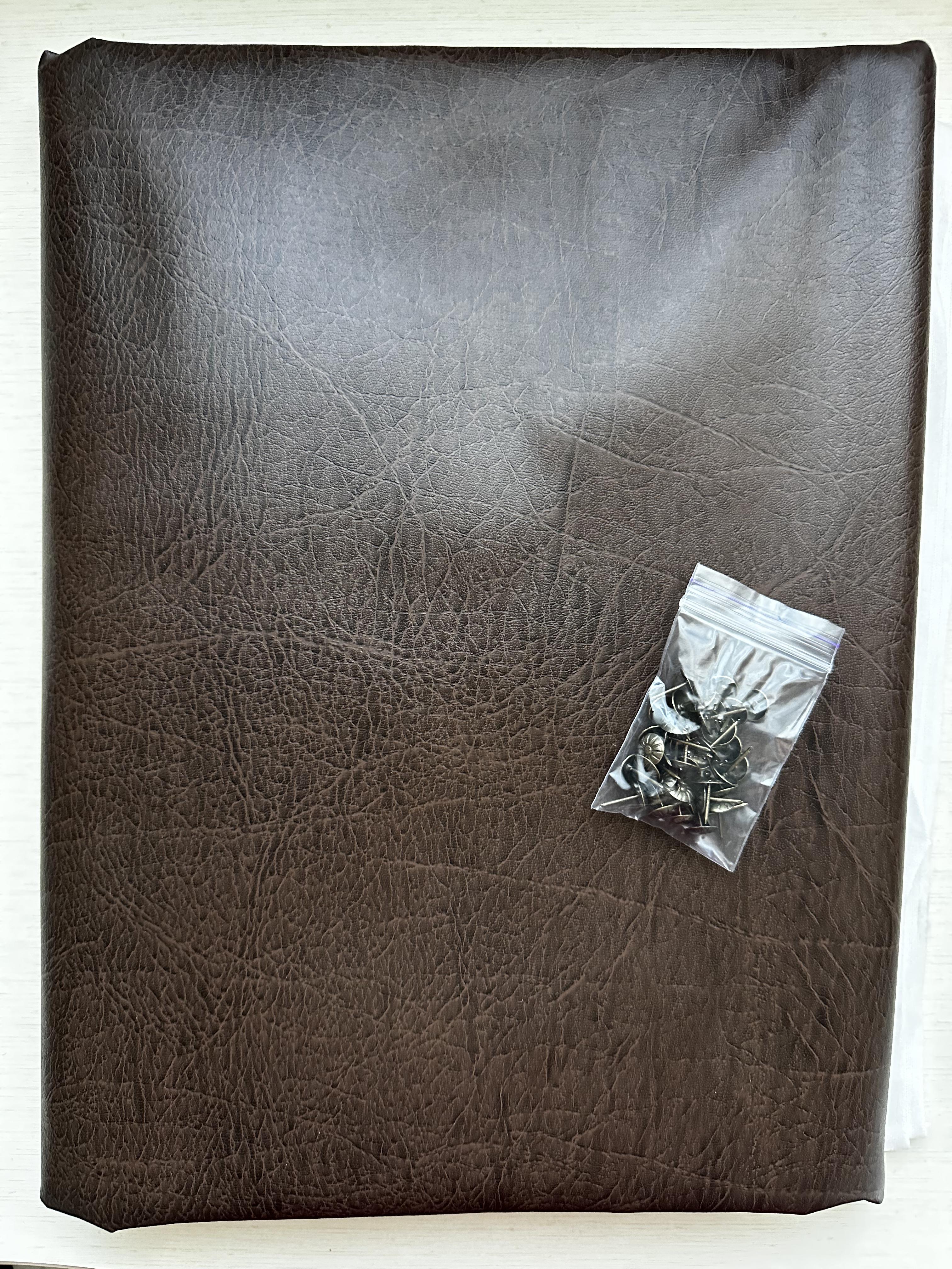 Комплект дверной обивки гладкая Элеганс 200х100 см Коричневый