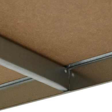 Стеллаж металлический 180х90х40 см 5 полок/до 175 кг на полку Серый (GWI0878) - фото 8