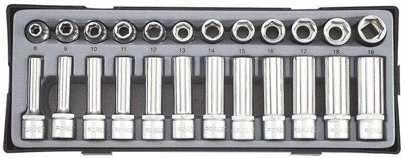 Набір головок Force FOR T4248 1/2" 24 шт.