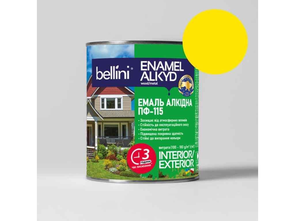 Емаль алкідна ПФ-115 Bellini 0,9 кг Жовтий (1011505) Емаль алкідна ПФ-115 Bellini 0,9 кг Жовтий (1011505)